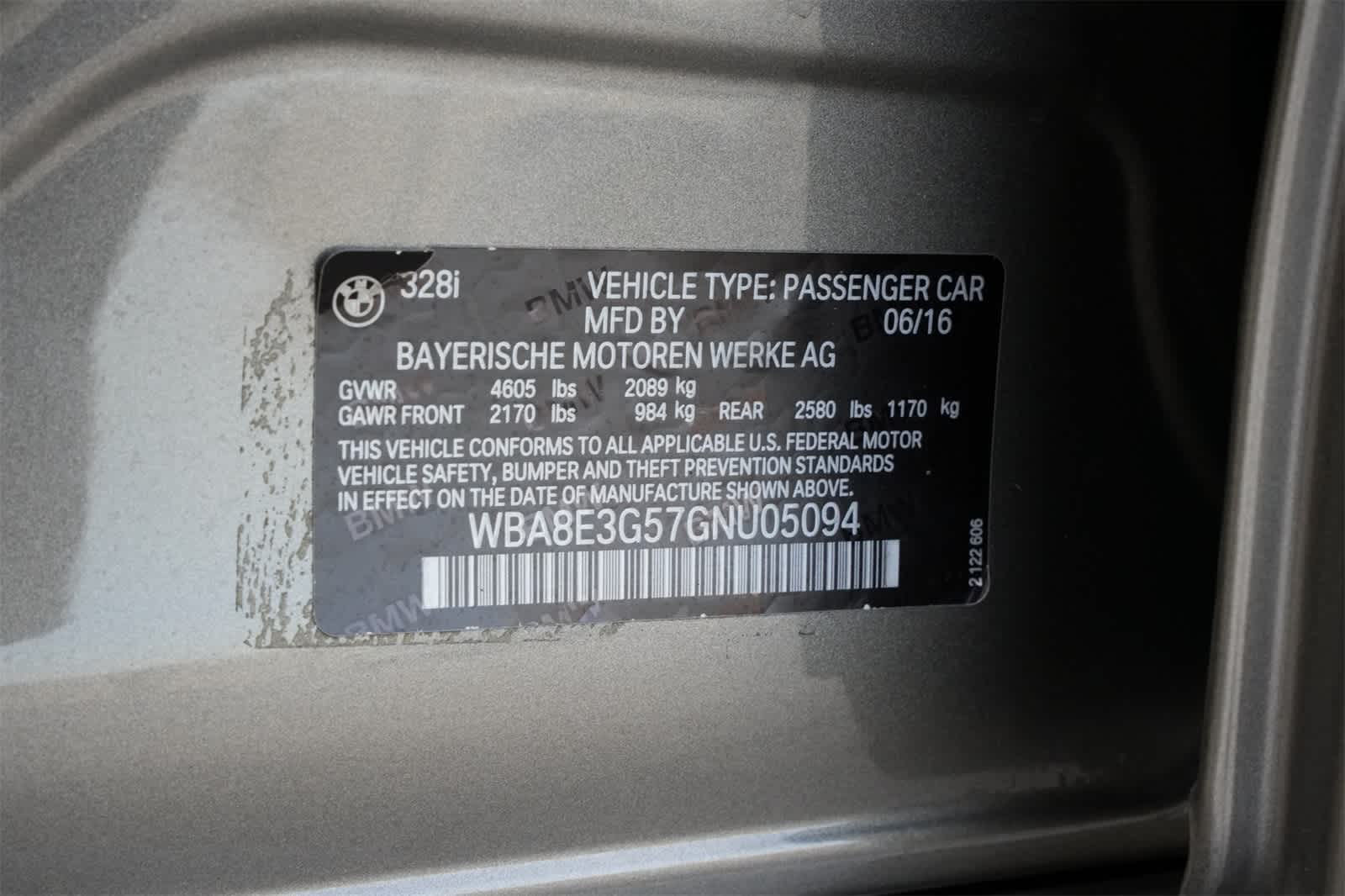 2016 BMW 3 Series 328i xDrive