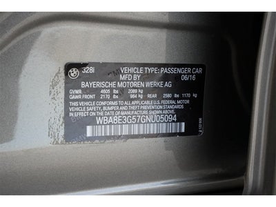 2016 BMW 3 Series 328i xDrive