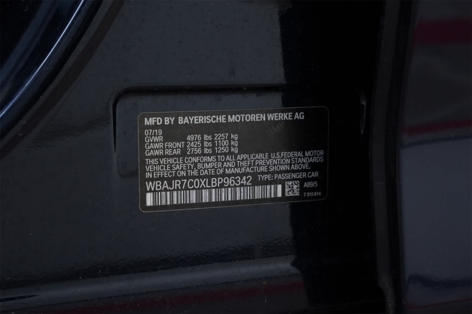 2020 BMW 5 Series 530i xDrive