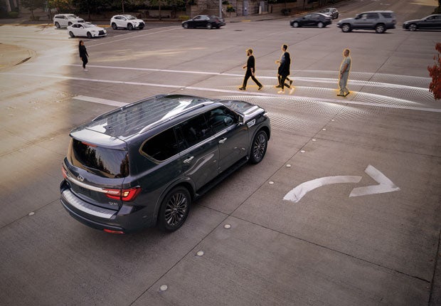 2024 INFINITI QX80 Key Features - PREDICTIVE FORWARD COLLISION WARNING | Southwest INFINITI in Houston TX