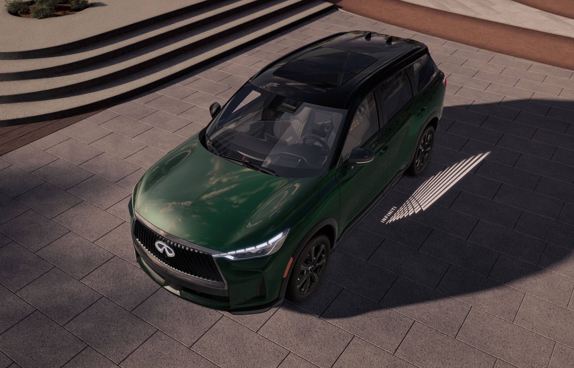Exterior of a 2026 INFINITI QX60